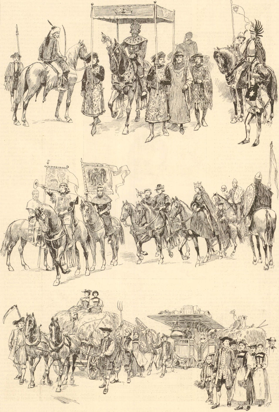 700th Anniversary of the city of Berne: Commemorative festival. Switzerland 1891